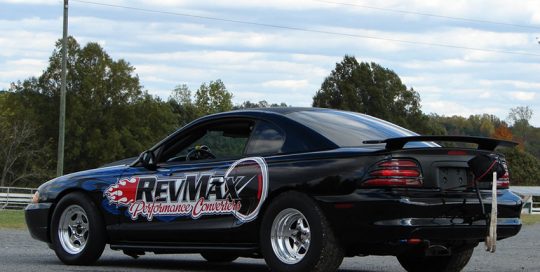 RevMax Performance Racing Car Rear View