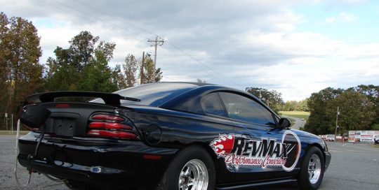 revMax Performance Racing Car Side View