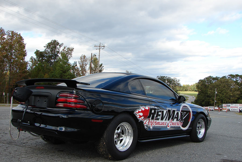 revMax Performance Racing Car Side View